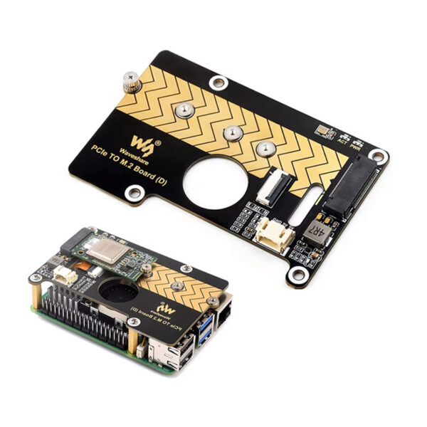 Waveshare PCIe To M.2 Adapter Board (D) for Raspberry Pi 5